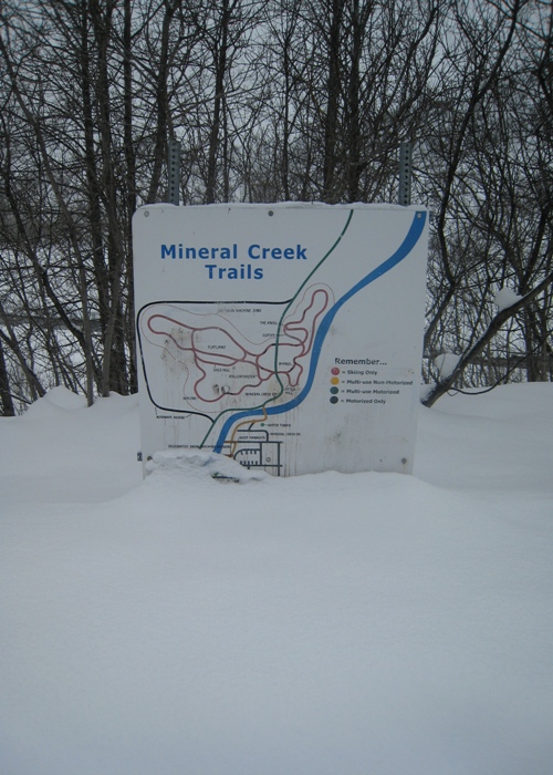 Mineral Creek Sign