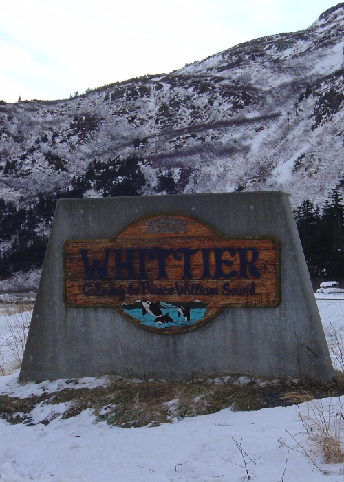 Whittier Sign