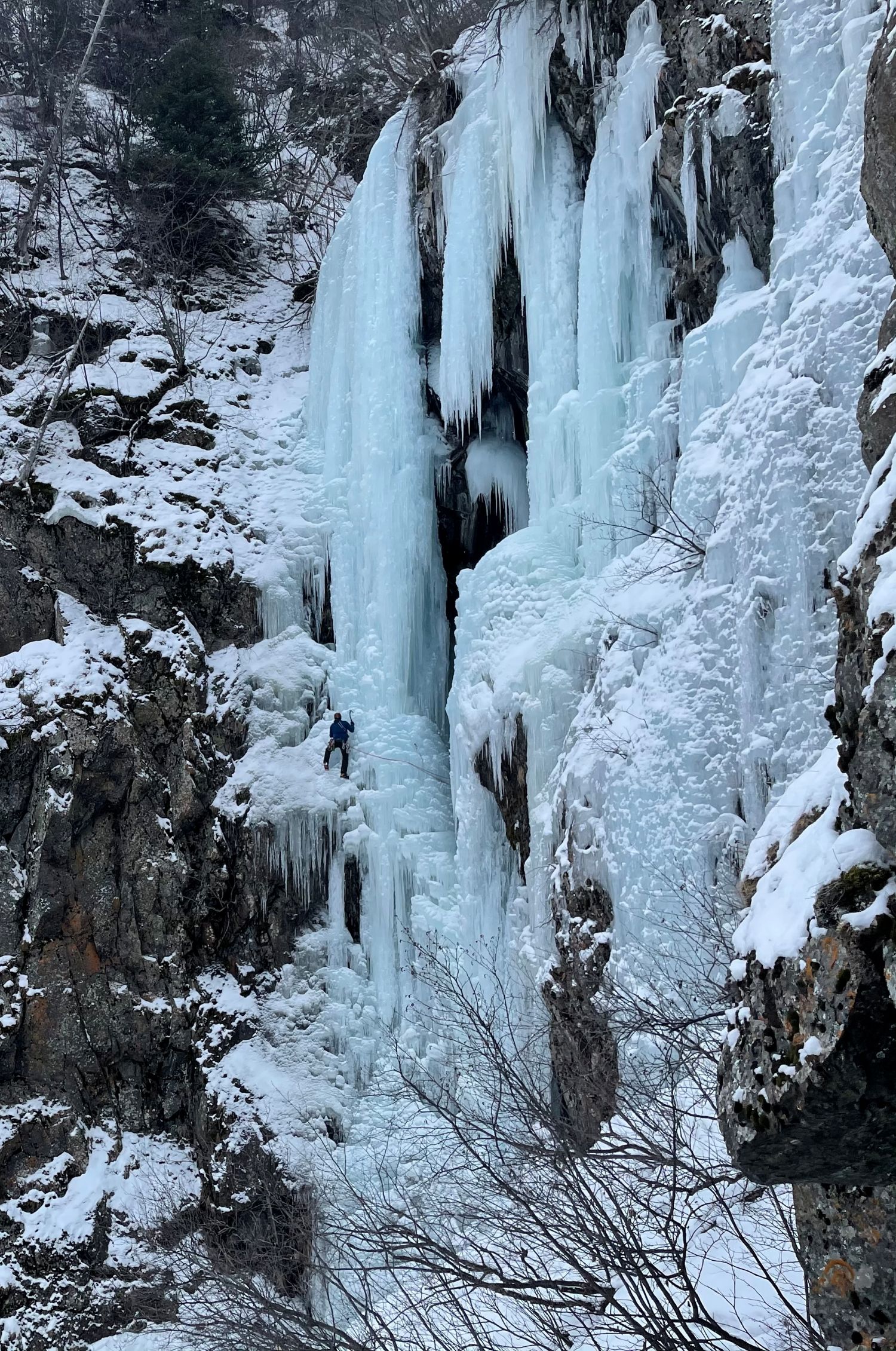 Unnamed Climb, FA Aaron Richell and Parker Sorensen. Photo: David Martindell.