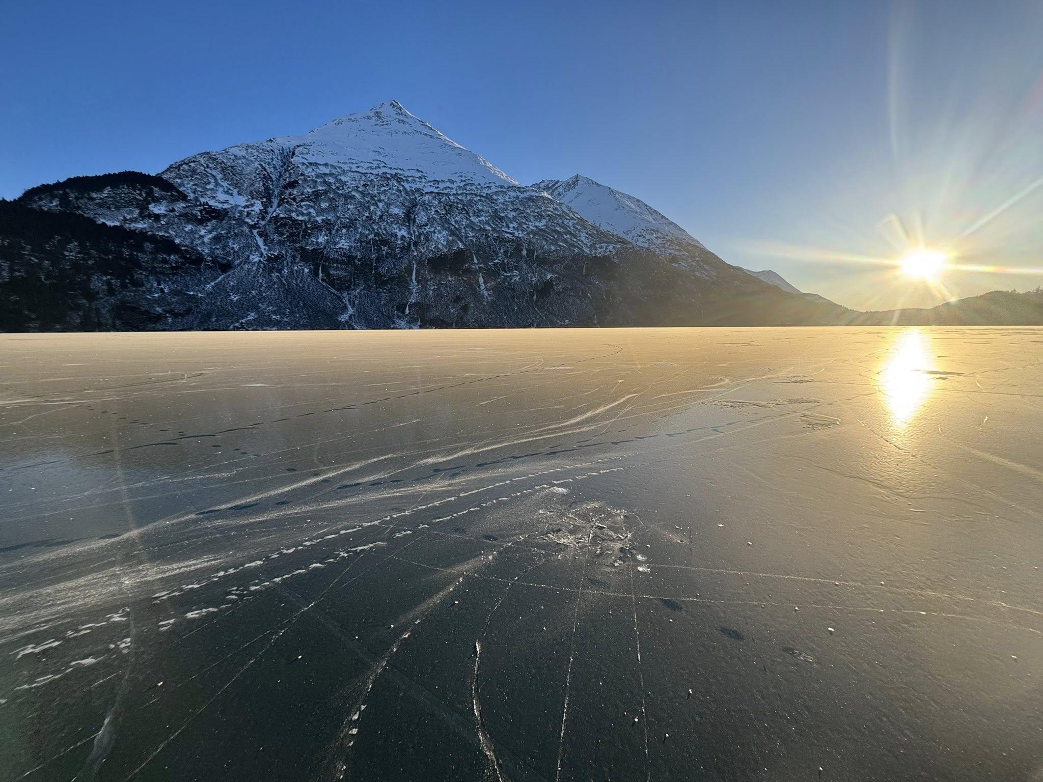 Grant Lake Ice Climbs